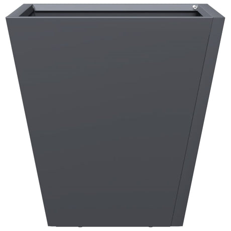 Garden Planters Anthracite 2 Pcs Steel