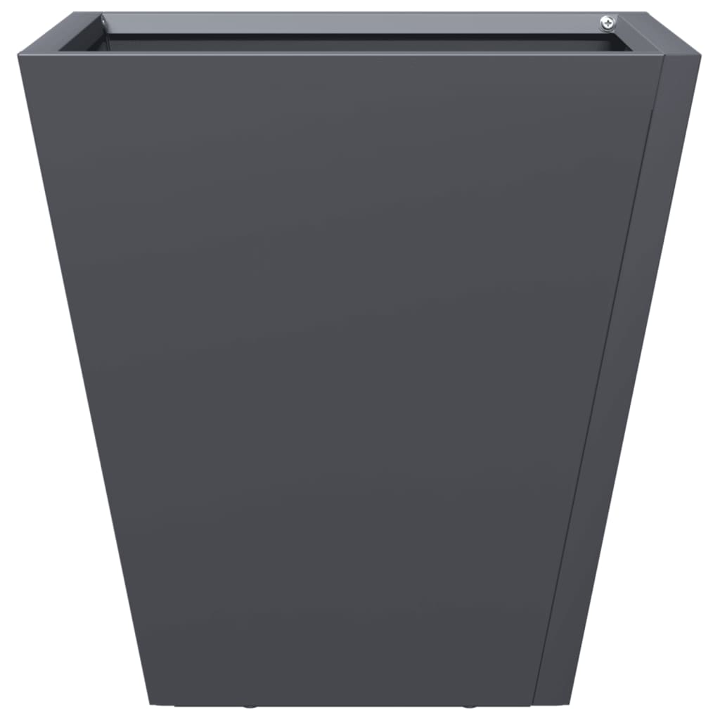 Garden Planters Anthracite 2 Pcs Steel
