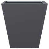Garden Planters Anthracite 2 Pcs Steel