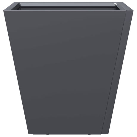 Garden Planters Anthracite 2 Pcs Steel