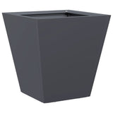 Garden Planters Anthracite 2 Pcs Steel