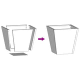 Garden Planters Anthracite 2 Pcs Steel