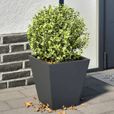 Garden Planters Anthracite 2 Pcs Steel