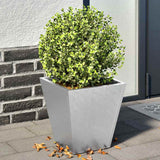 Garden Planters Anthracite 2 Pcs Steel