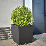 Garden Planters Anthracite 2 Pcs Steel