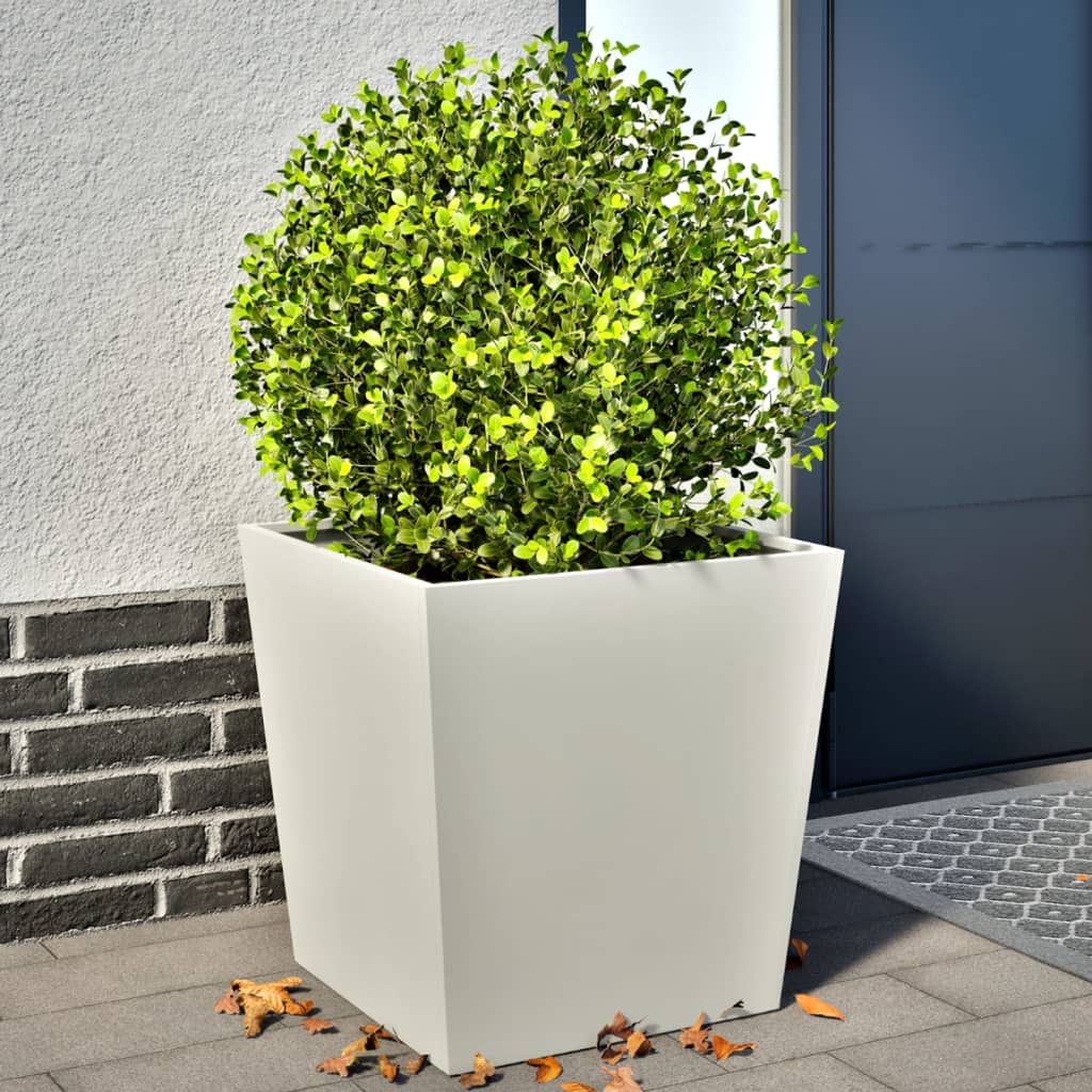 Garden Planters Anthracite 2 Pcs Steel