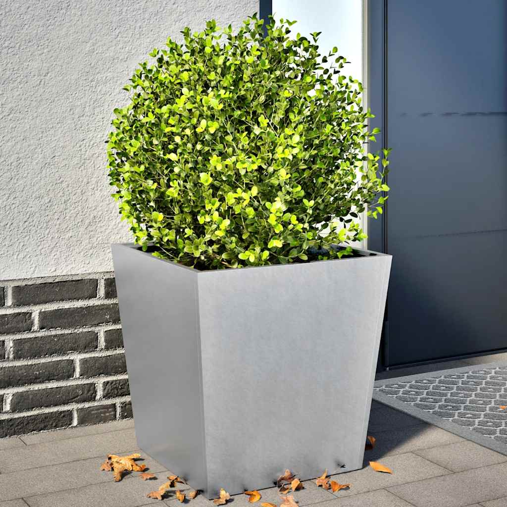 Garden Planters Anthracite 2 Pcs Steel