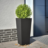 Garden Planters Anthracite 2 Pcs Steel