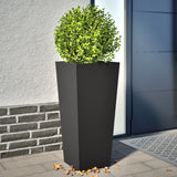 Garden Planters Anthracite 2 Pcs Steel