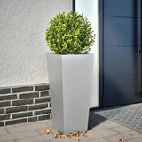 Garden Planters Anthracite 2 Pcs Steel