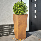 Garden Planters Anthracite 2 Pcs Steel