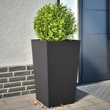 Garden Planters Anthracite 2 Pcs Steel