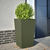 Garden Planters Anthracite 2 Pcs Steel