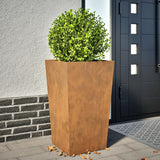 Garden Planters Anthracite 2 Pcs Steel