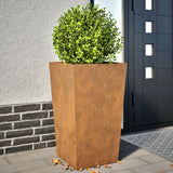 Garden Planters Anthracite 2 Pcs Steel