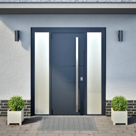 Garden Planters 2 Pcs White Steel