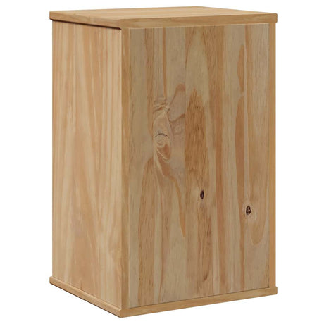 Bathroom Wall Cabinet Otta 35X30X55 Cm Solid Wood Pine