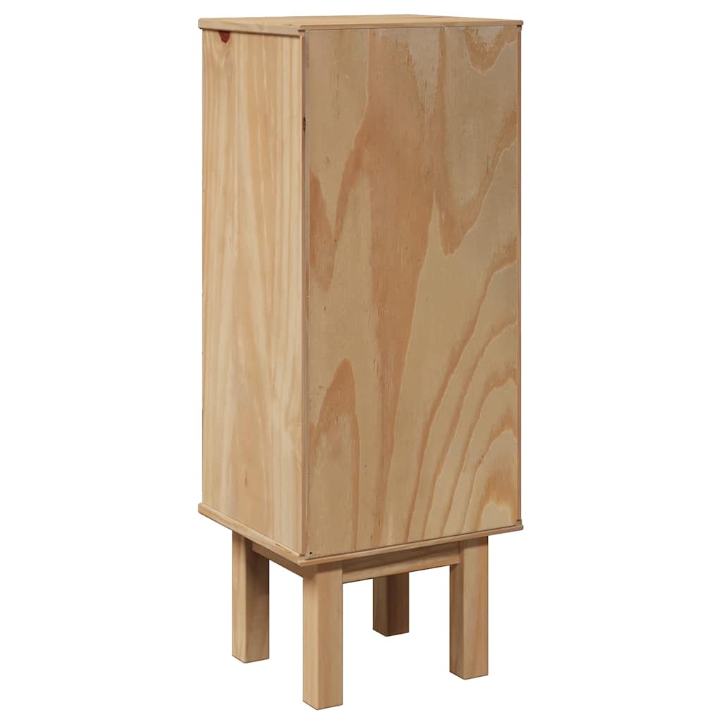 Bathroom Cabinet Otta 35X30X90 Cm Solid Wood Pine