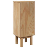Bathroom Cabinet Otta 35X30X90 Cm Solid Wood Pine