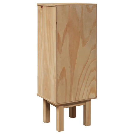 Bathroom Cabinet Otta 35X30X90 Cm Solid Wood Pine