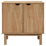 Hallway Cabinet Otta 75X40X75 Cm Solid Wood Pine