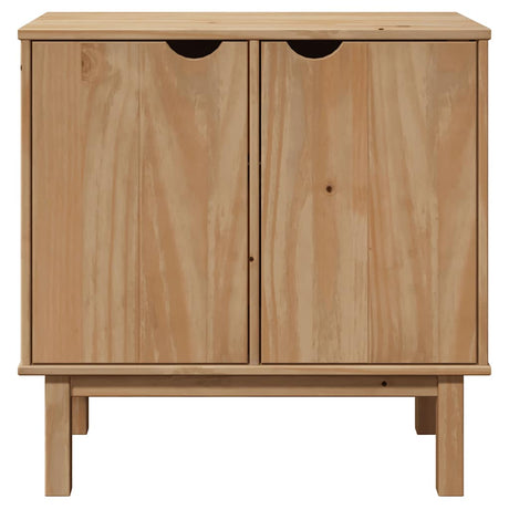 Hallway Cabinet Otta 75X40X75 Cm Solid Wood Pine