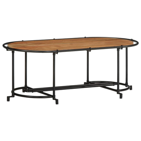 Coffee Table 110X55X40 Cm Solid Wood Acacia