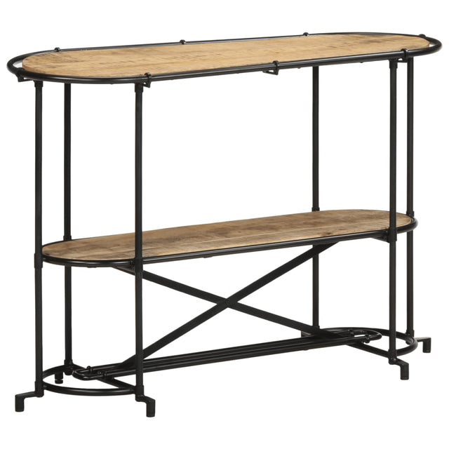 Console Table 110X42X76 Cm Solid Wood Rough Mango
