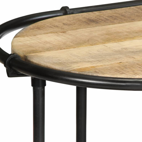 Console Table 110X42X76 Cm Solid Wood Rough Mango