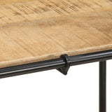 Console Table 110X42X76 Cm Solid Wood Rough Mango