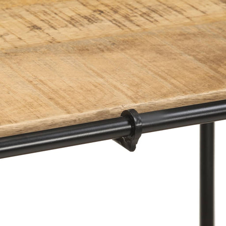 Console Table 110X42X76 Cm Solid Wood Rough Mango
