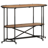Console Table 110X42X76 Cm Solid Wood Rough Mango