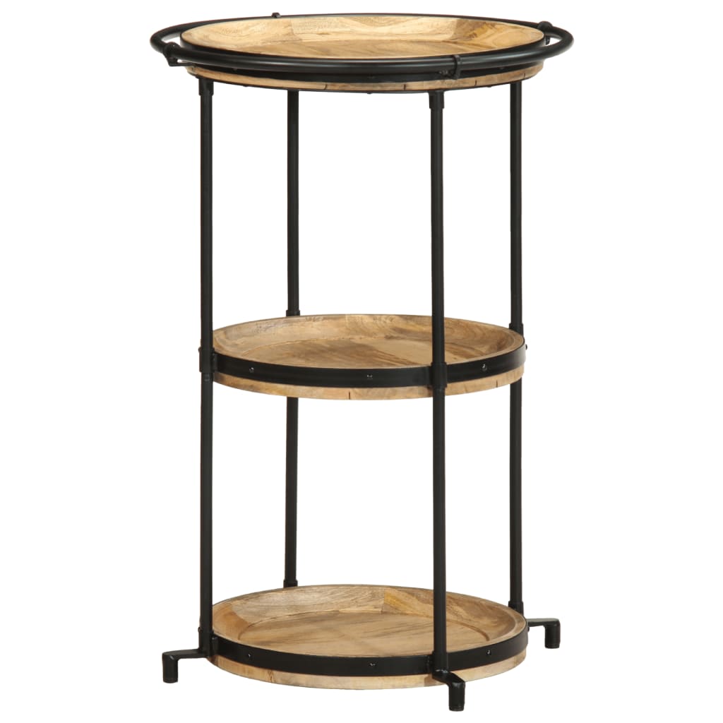 Side Table Ø55x83 cm Solid Wood Mango