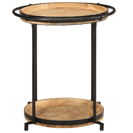 Side Table Ø55X60 Cm Solid Wood Mango