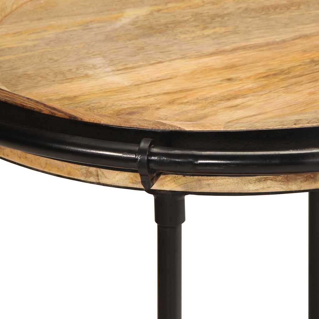 Side Table Ø55X60 Cm Solid Wood Mango