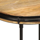 Side Table Ø55X60 Cm Solid Wood Mango
