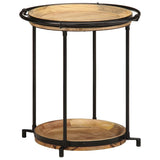 Side Table Ø55X60 Cm Solid Wood Mango