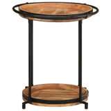 Side Table Ø55x60 cm Solid Wood Acacia
