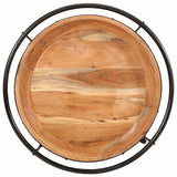 Side Table Ø55x60 cm Solid Wood Acacia