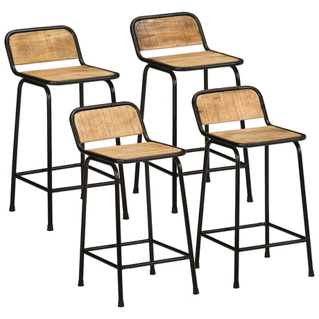 Bar Chairs 4 Pcs