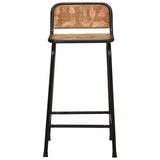 Bar Stools 4 pcs 46x35.5x80 cm Solid Wood Reclaimed
