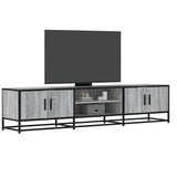 Tv Cabinet 100X35X41 Cm Engineered Wood And Metal