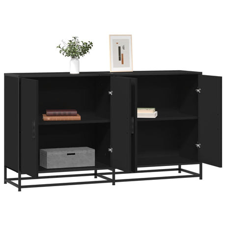 Sideboard 134X35X76 Cm Engineered Wood