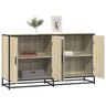 Sideboard 134X35X76 Cm Engineered Wood
