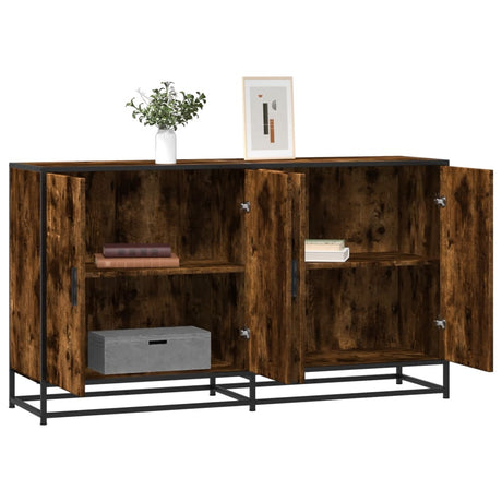 Sideboard 134X35X76 Cm Engineered Wood