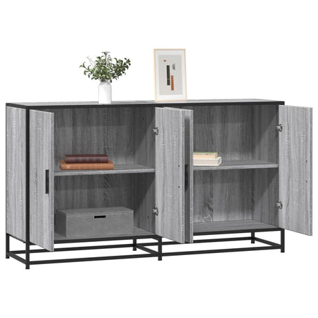 Sideboard 134X35X76 Cm Engineered Wood