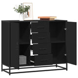 Sideboard 92X35X76 Cm Engineered Wood