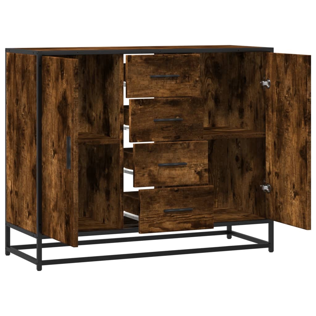 Sideboard 92X35X76 Cm Engineered Wood