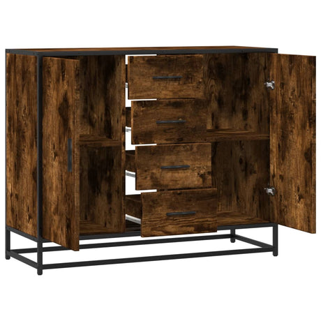Sideboard 92X35X76 Cm Engineered Wood
