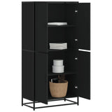 Highboard 68X35X139 Cm Engineered Wood
